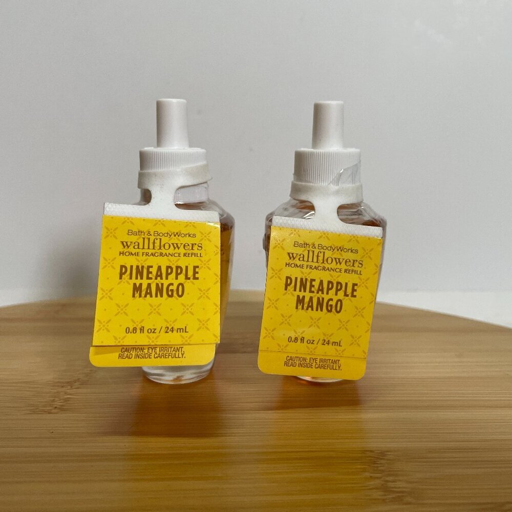 Bath & Body Works Pineapple Mango Wallflower Refills Bulbs Home Fragrance